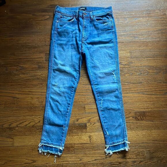 Buffalo David Bitton Ivy High Rise Ankle Grazer Stretch Jeans - Picture 1 of 8